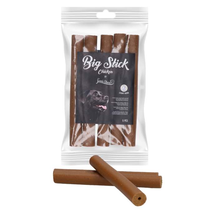 Pamlsky a přílohy pro psy - Luna's Choice Big Stick 5 pcs Chicken