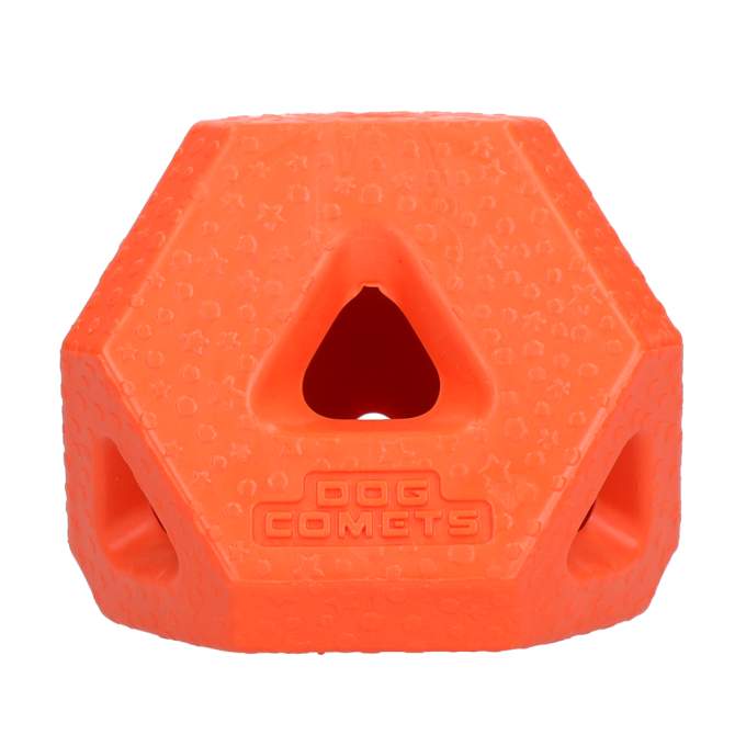 Hračka pro psy - Dog Comets Treat Lock Cube Orange