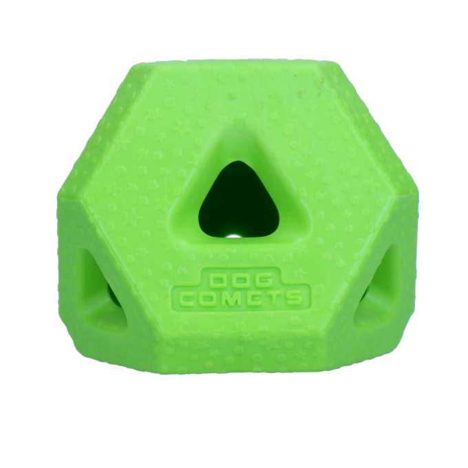 Hračka pro psy - Dog Comets Treat Lock Cube Green