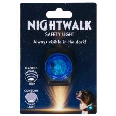 Vodítka, obojky a postroje pro psy - Nightwalk Safety Light Blue