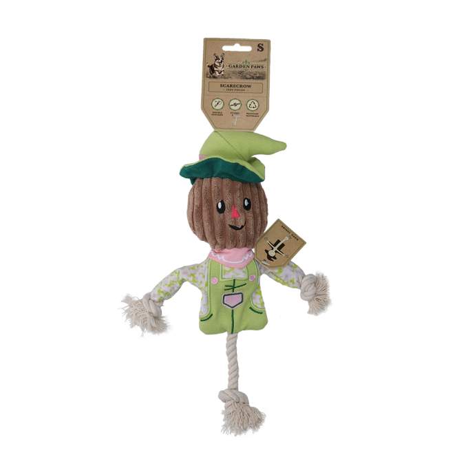Hračka pro psy - Garden Paws Scarecrow Indy Fields S