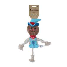 Hračka pro psy - Garden Paws Scarecrow Calvin Crow S