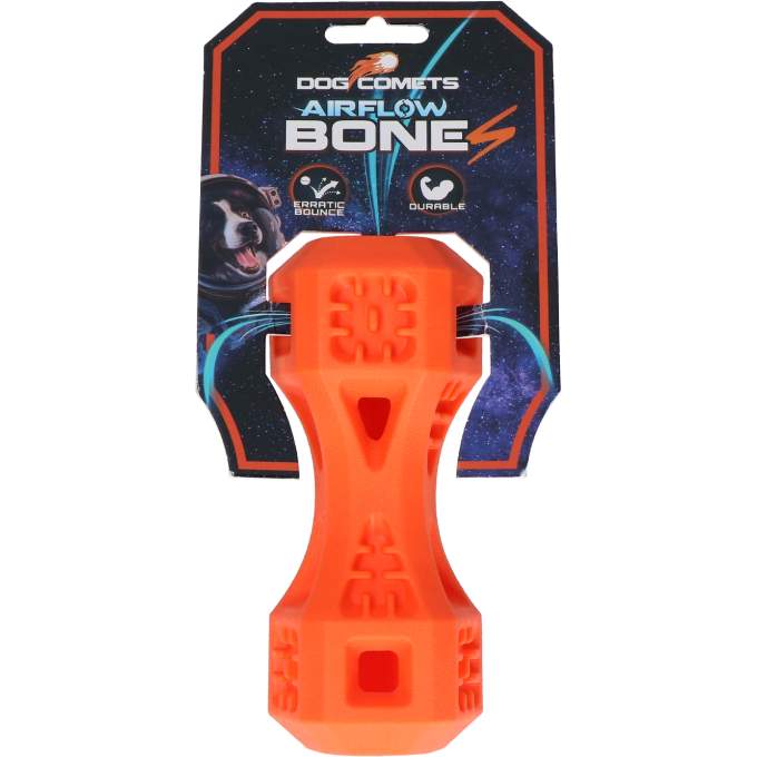 Hračka pro psy - Dog Comets Airflow Bone Orange S