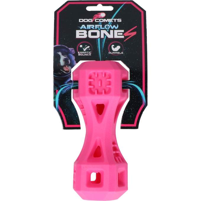 Hračka pro psy - Dog Comets Airflow Bone Pink S