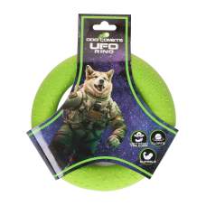 Hračka pro psy - Dog Comets UFO Ring Green S