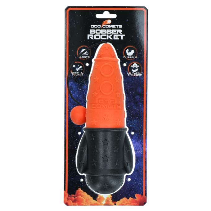 Hračka pro psy - Dog Comets Bobber Rocket Orange