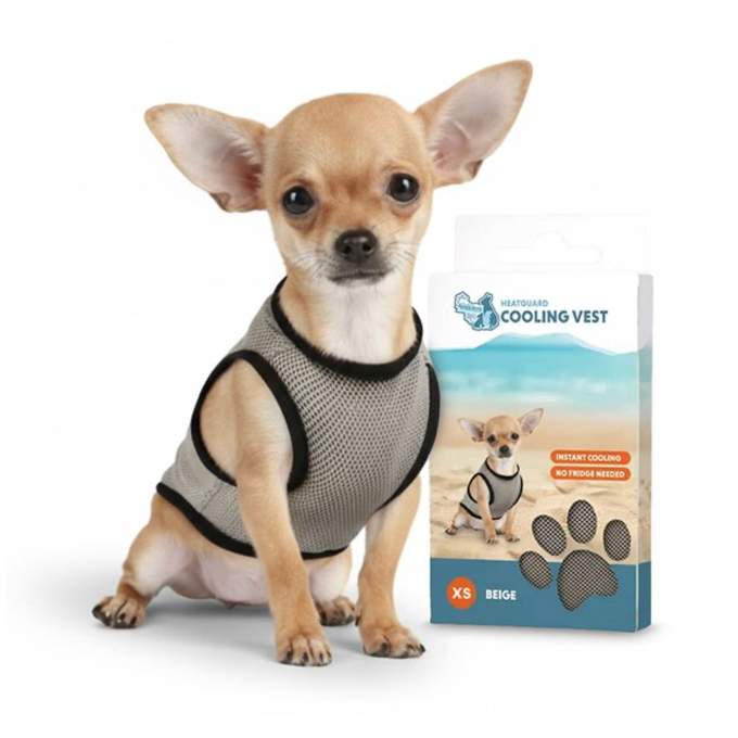 Tašky, přepravky a klece pro psy - Coolpets Cooling Vest XS (back size 20 cm)