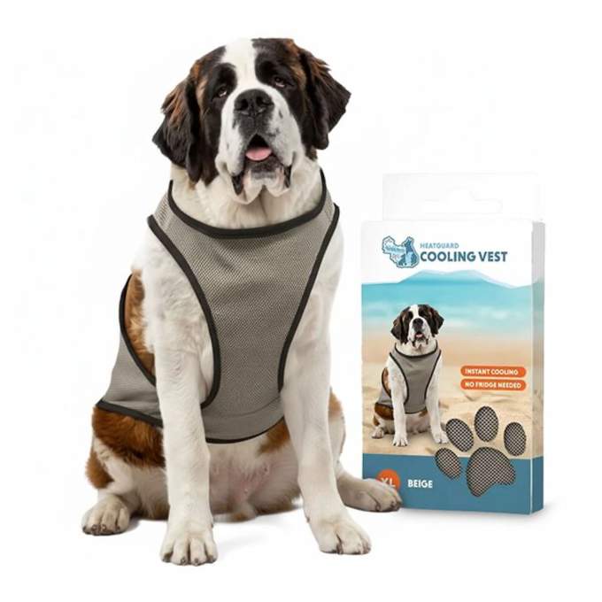Tašky, přepravky a klece pro psy - Coolpets Cooling Vest XL (back size 40 cm)