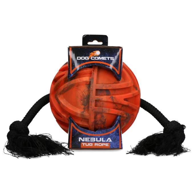 Hračka pro psy - Dog Comets Nebula Tug Rope Orange