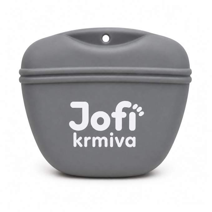 Pamlskovník Jofi Krmiva 2026 13 x 11cm, sv. šedá
