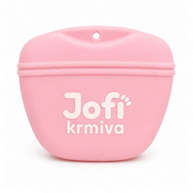 Pamlskovník Jofi Krmiva 2026 13 x 11cm, sv. růžová