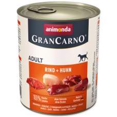 Konzerva Animonda Gran Carno Hovězí + Kuřecí 800g