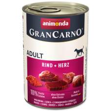 Konzerva Animonda Gran Carno Hovězí + srdce 400g