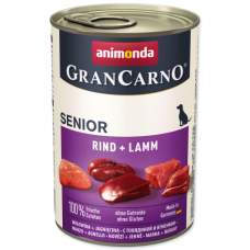 Konzerva Animonda Gran Carno Senior Hovězí + Jehněčí 400g