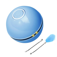 USB laser ball - Interaktivní hračka pro kočky, modrá