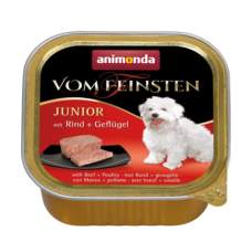 Paštika Animonda Vom Feinsten Junior Hovězí + Drůbeží 150 g