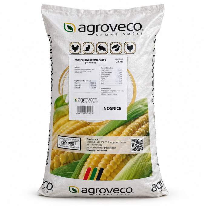 Agroveco Superior granule pro nosnice 25 kg