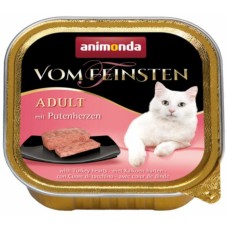 ANIMONDA paštika ADULT - krůtí srdíčka pro kočky 100g