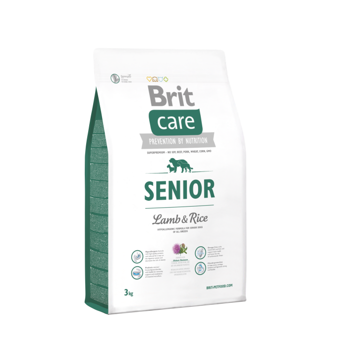 Brit Care Senior & Rice 3kg