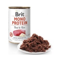 Brit Mono Protein konz. Beef & Brown Rice  400 g