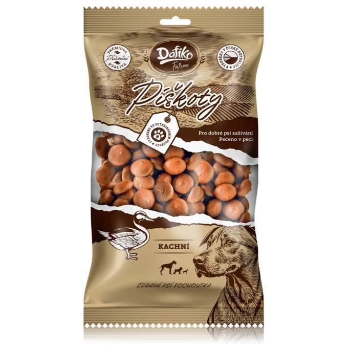Piškoty s kachním masem Dafiko Farm 300g