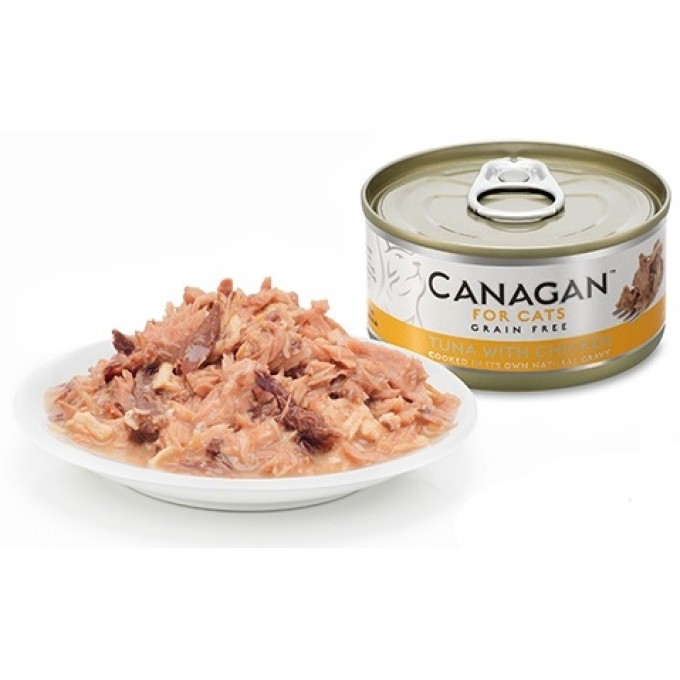 Canagan Cat konzerva Tuňák a kuře 75 g