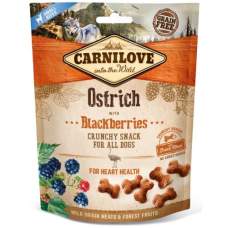 Carnilove Dog Crunchy Snack Ostrich & Blackberries 200 g
