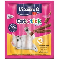 Cat Stick Mini VITAKRAFT poultry + liver 18g