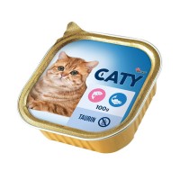 Caty paštika pro kočky s lososem & pstruhem 100g