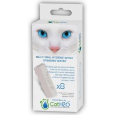 Dentální péče TABLETY CAT pro kočky H2O, 8ks