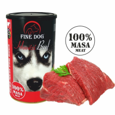 Fine dog 100% masa hovězí 1200 g