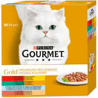 Gourmet Gold Cat Double pleasure 8 x 85 g