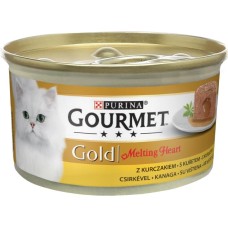 Gourmet gold Melting Heart - jemná paštika s omáčkou uvnitř 24 x 85g