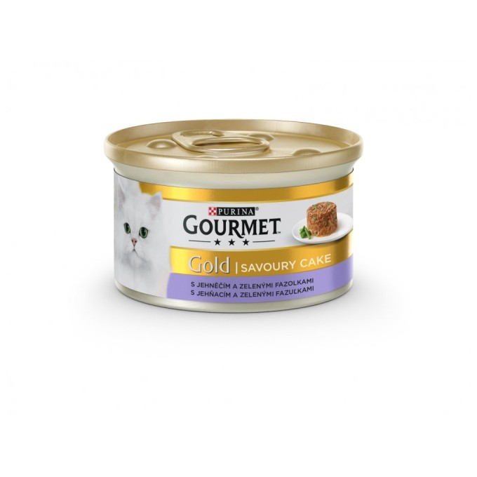 Gourmet Gold s jehněčím a zelenými fazolkami 24x 85g