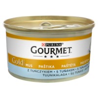 Gourmet konzerva gold paštika tuňák cat - 85 g