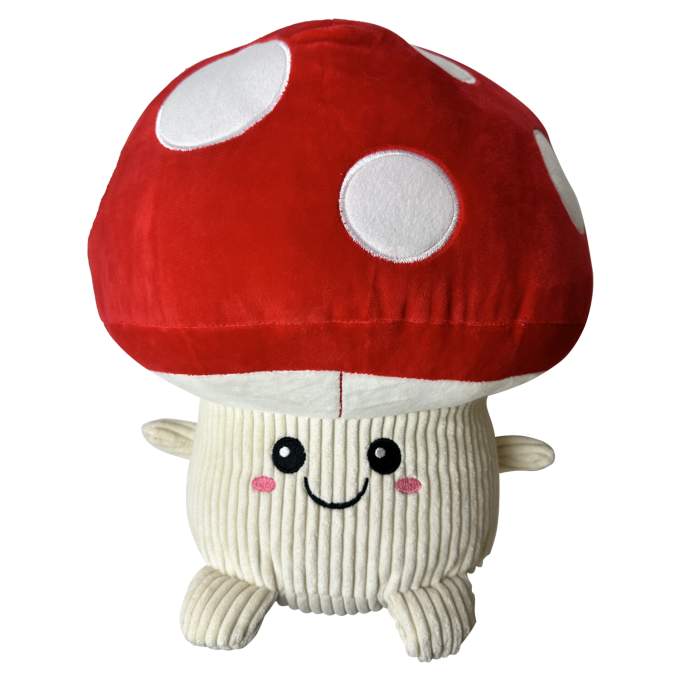 Plyšová hračka HappyPet Jumbo Mushroom – Obří porce radosti pro vašeho psa