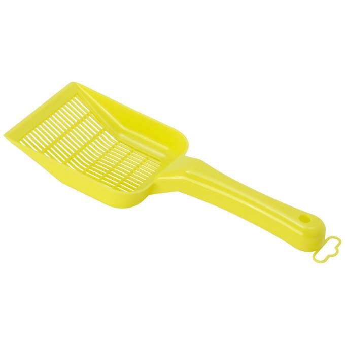 Lopatka na podestýlku Scoopy Small žlutá