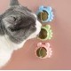 Míč na stěnu Catnip Ball – hračka s šantou kočičí pro kočky, modrá