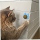 Míč na stěnu Catnip Ball – hračka s šantou kočičí pro kočky, růžová