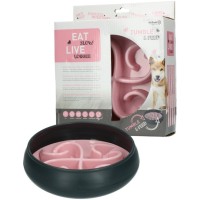 Miska proti hltání ESLL Classic, 20,5 cm, růžová