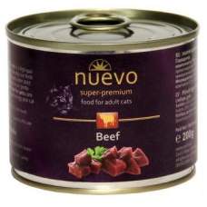 Nuevo kočka adult Hovězí konz. 200g