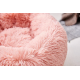 Pelíšek Jofi Donut plyšový L+, 70cm, růžová