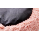 Pelíšek Jofi Donut plyšový S, 40cm, růžová