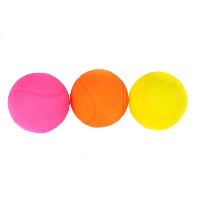 Pískací míček pro psy Glow Ball 6cm