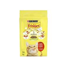 Friskies hovězí s kuřetem a zeleninou pro kočky 10 kg
