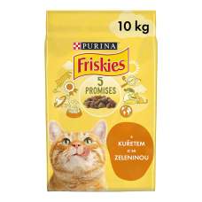 Friskies s kuřetem a zeleninou pro kočky 10 kg