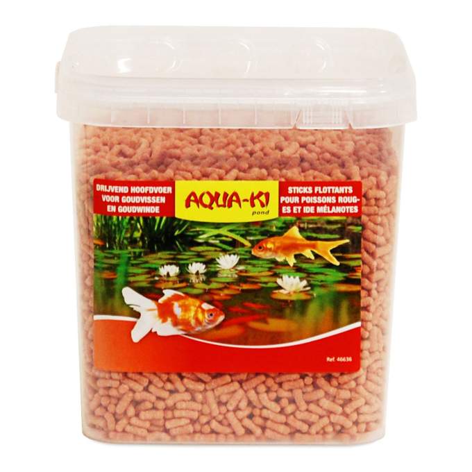 Aqua Ki Pelety RED (Červené tyčinky) – 5,4 L / 0,43 kg