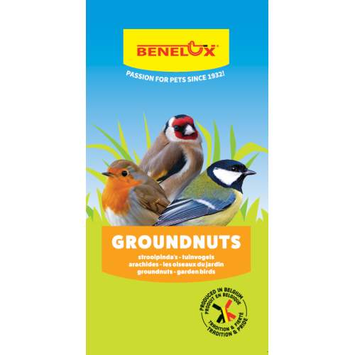 Benelux Nature arašídy pro venkovní i domácí ptactvo 900 g