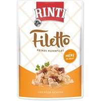 Rinti Filetto kaps. - kuře + kuřecí srdce v želé 100 g