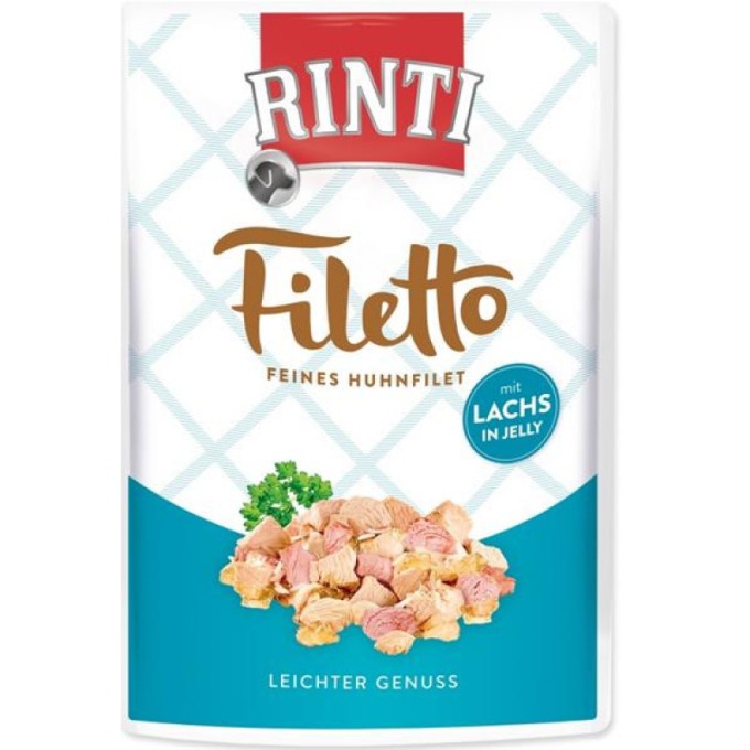 Rinti Filetto kaps. - kuře + losos v želé 100 g